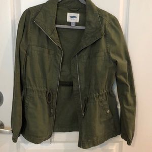 army green jacket